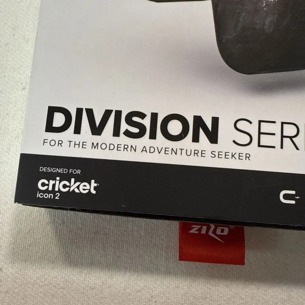 Zilo‎ Division Series Cricket Icon 2 Phone Case Black, Magnetic Mount,
